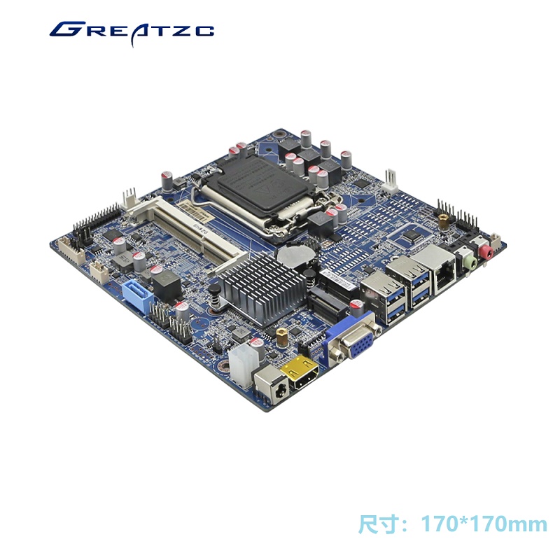 Mini ITX一体机草莓视频免费下载污 迷你PC草莓视频免费下载污 INTEL H310芯片组 支持9、8、7、6代CPU